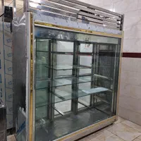 یخچال ایستاده دو طرف نما 6 درب استیل موتور 1 اسب|فروشگاه و مغازه|تهران, تهرانسر شرقی|دیوار