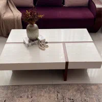 میز جلو مبلی همرا با ۳ عدد عسلی