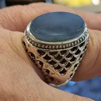 انگشتر عقیق کبود سماوی|جواهرات|تهران, مرزداران|دیوار