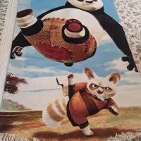 فرش کودک پاندا کونگ‌فو کار