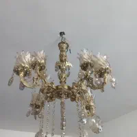 لوستر برنز چهارشاخه هشت شعله