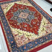 فرش ابریشم بافت هریس ۱۲۰۰شانه ۱۲و۹و۶متری