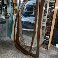 پخش قاب واینه چوب نراد واینه دوفرمه از تولیدی|آینه|رشت, جهاد|دیوار