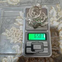 رکاب نقره مردانه کاملاً نو