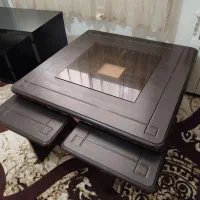 میز وسط مبل با ۴ عسلی و میز تلویزیون|مبلمان خانگی و میز عسلی|تهران, مجیدیه|دیوار