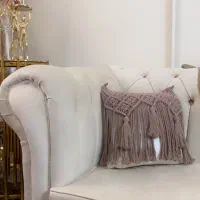 کوسن مکرومه