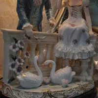 آباژور چینی خارجی آکبند|لوستر و چراغ آویز|تهران, افسریه جنوبی|دیوار