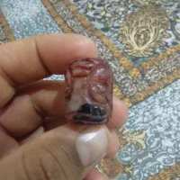 مجسمه بوداسنگش عقیقه براشانس وانرژی مثبت