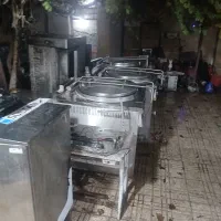 خورشت پز صنعتی ۲۵۰ لیتری سالم ۳ عدد سرخکن ۲