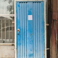 درب حیاط ورق ضخیم و وزن سنگین اندازه 1/05×2/40