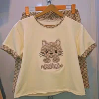 ست تیشرت شلوارک فری سایز