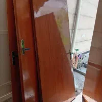 درب چوبی بدون چهارچوب