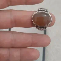 انگشتر عقیق نقره دست ساز|جواهرات|گرگان, |دیوار