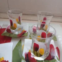 استکان و نعلبکی کمر باریک ترک