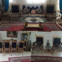 مبلمان۷نفره،ناهارخوری۱۰نفره، ویترین ست بامبلمان|مبلمان خانگی و میز عسلی|محلات, |دیوار