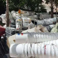 سطل رنگ سالم همراه درب