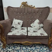 مبلمان 6 نفره همراه با میز و عسلی|مبلمان خانگی و میز عسلی|قم, شهرک توانیر|دیوار