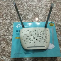 مودم سالم و دو آنتن تی پی لینک