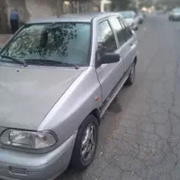 پراید ۱۴۱ نقره متالیک شاسی جلو وعقب پلمپ