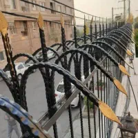تولید و اجرا انواع حفاظ های دیواری سرنیزه آبشاری