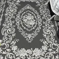 فرش ۶ متری طوسی وینتیج