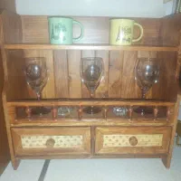 فروش استند چوبی 2 دانه