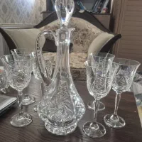 تنگ وجام گیلاس کریستال خورشیدی لهستان|صنایع دستی و سایر لوازم تزئینی|تهران, مشیریه|دیوار