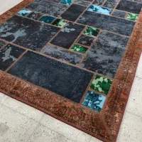 فرش چهل تکه کلاژ|فرش|کرج, برغان|دیوار