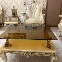 مبل استیل ۹ نفره زیبا و سالم|مبلمان خانگی و میز عسلی|تهران, سازمان برنامه شمالی|دیوار