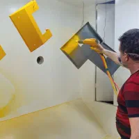 خدمات رنگ کوره ای رنگ پودری الکترواستاتیک پودری