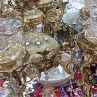 لوستر6شاخه 12لامپ|لوستر و چراغ آویز|تبریز, |دیوار