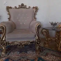 مبل سلطانتی9نفرباعسلی میزوسط|مبلمان خانگی و میز عسلی|همدان, |دیوار