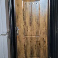 رنگ کوره‌ ای   درب چوبی ضدسرقت فرم فرانسه