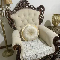 مبل استیل سلطنتی تمام چوب