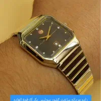 ساعت مچی رادو روکش طلا صفحه یاقوت با نگین الماس