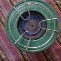 گردسوز چراغ برنجی قدیمی|کلکسیون اشیاء عتیقه|اقبالیه, |دیوار