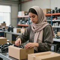 جذب نیروی کار خانم بسته بندی