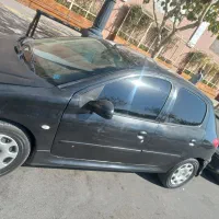 ۲۰۶ مشکی فروش فوری فوری|خودرو سواری و وانت|مشهد, امیریه|دیوار