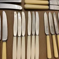 ست های ۶ تایی کارد استیل و دسته سلولویید انگلیسی|ظروف سرو و پذیرایی|تهران, امانیه|دیوار