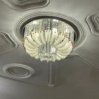 ۲عدد لوستر لامپ۸تایی|لوستر و چراغ آویز|رشت, احمد گوراب|دیوار