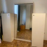 کمد و آینه قدی