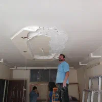 گچ کار خورده کاری گچکاری لکه گیری وابزارگچ دیوارگچ
