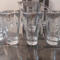 پارچ ولیوان نقره کوب فرانسه|ظروف سرو و پذیرایی|تهران, مینای جنوبی|دیوار