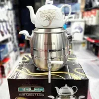 کتری و قوری تمام استیل کف چدن(گرگان فردوس کالا (|قوری، کتری، قهوه‌ساز دستی|گرگان, |دیوار