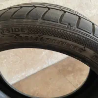 یک حلقه لاستیک دانلوپ 225/40/18|قطعات یدکی و لوازم جانبی|تهران, حسینآباد|دیوار