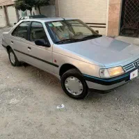 پژو ۴۰۵ GLX دوگانه نقرهای مدل ۹۱