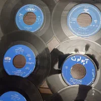 صفحه های سنگی گرامافون قدیمی بدون جلد