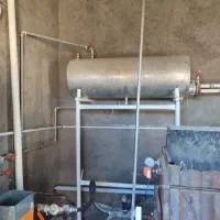 اجرا لوله کشی گاز .تاسیسات موتور خانه.نصب پمپ منع