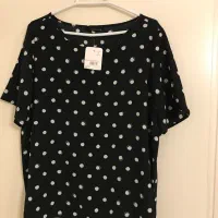 شومیز آستین کوتاه ال سی