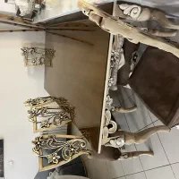 مبل نیلوفر تمام چوب|مبلمان خانگی و میز عسلی|الوند, |دیوار
